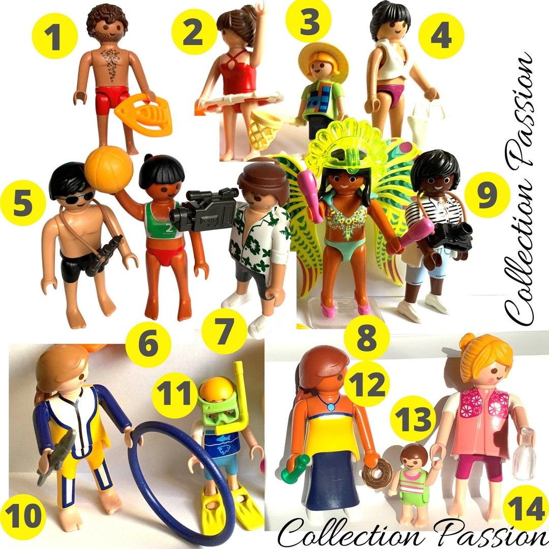 PLAYMOBIL CARNIVAL BEACH Summer Holidays Beaching Baywatch Vintage