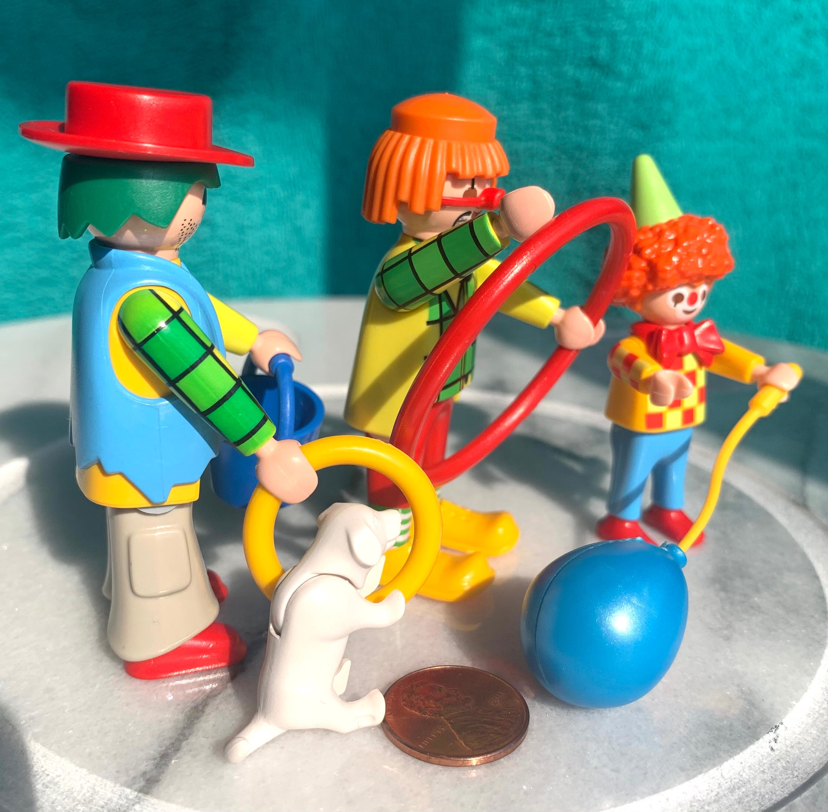 Clowns Playmobil - Figurines D'occasion, Thème Cirque, Pour Enfants Ou Collection