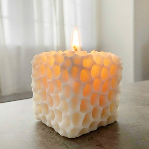 DIY Square Candle Mold Candle Making Supplies Resin Etsy