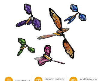 Monarch FlutterFlyers I Package of 5 Single Color