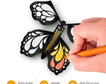 FlutterArt I The Colorable Flying Butterflies