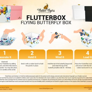 FlutterBox I DIY Butterfly Explosion Box Kit image 2