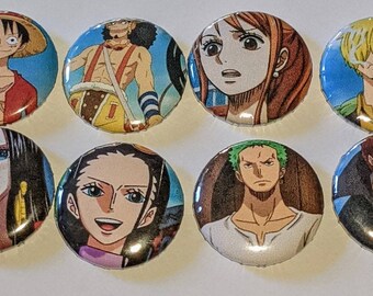 One Piece Anstecknadel Button Pin Anime Cosplay Ruffy Luffy rucksack NEU DBZ