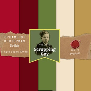 Steampunk Christmas solids