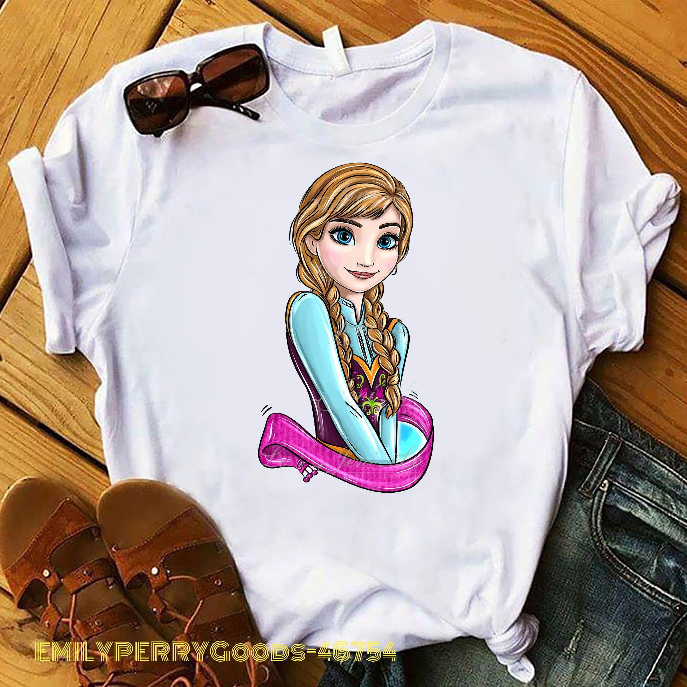 Princess Anna TShirt Frozen 2021 Shirt Frozen Elsa Shirt Etsy