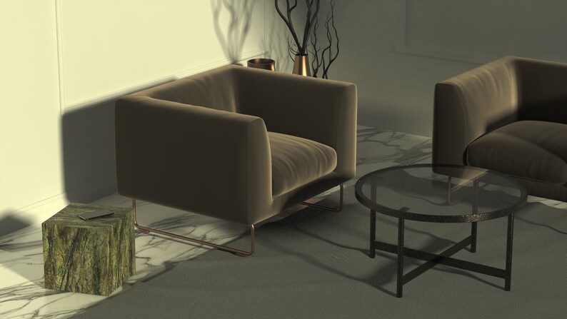 Coffee Table Marble - Marble Cube - Marble Coffee Table image 8
