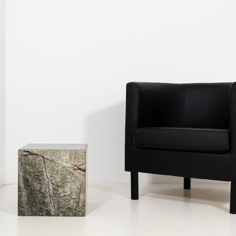 Coffee Table Marble - Marble Cube - Marble Coffee Table image 1