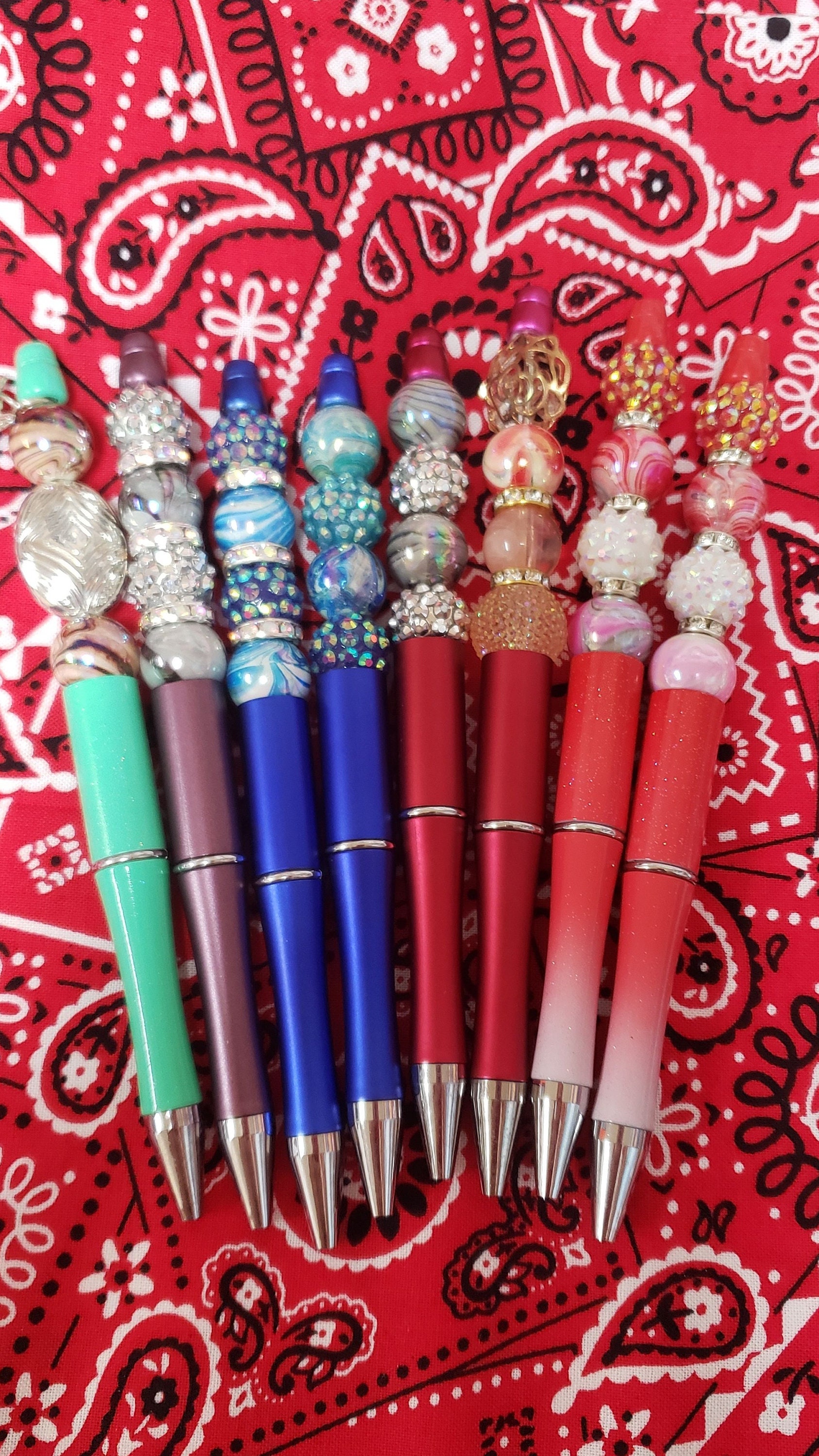 Beaded Pens Etsy