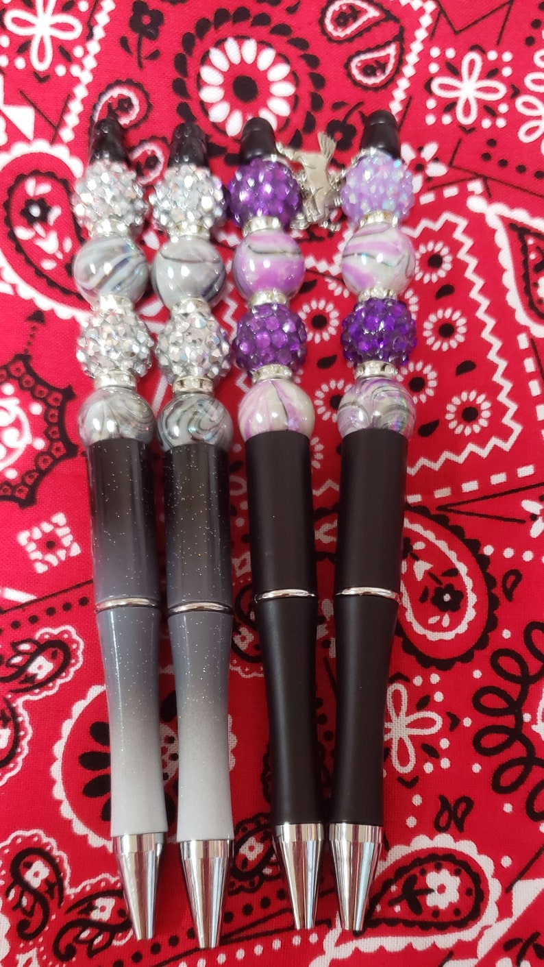 Beaded Pens Etsy
