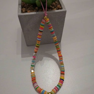 Joya para teléfono personalizable*grigri*joyas para teléfono*cable portátil*multicolor*joyas para teléfono personalizadas*primavera*verano