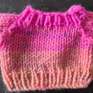 Jumper Sweater suitable for Small Jellycat Bunny  Hand Knitted