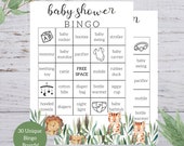 Baby Shower Bingo, Printable Baby Bingo Game, Printable Baby Shower Games, Cute Baby Shower Game, Baby Bingo Printable, Gender Neutral