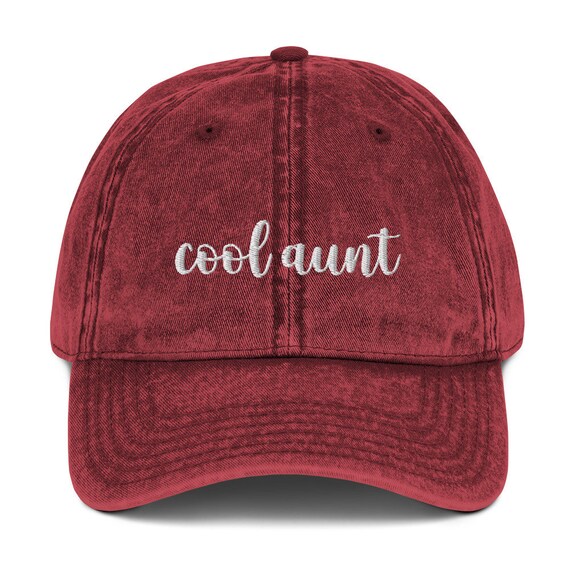 Cool Aunt Vintage Style Embroidered 