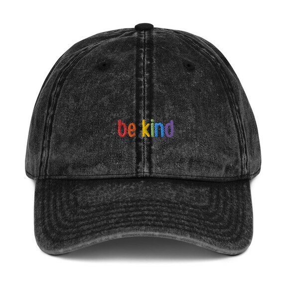 Vintage Style Baseball Hat Gay Pride 