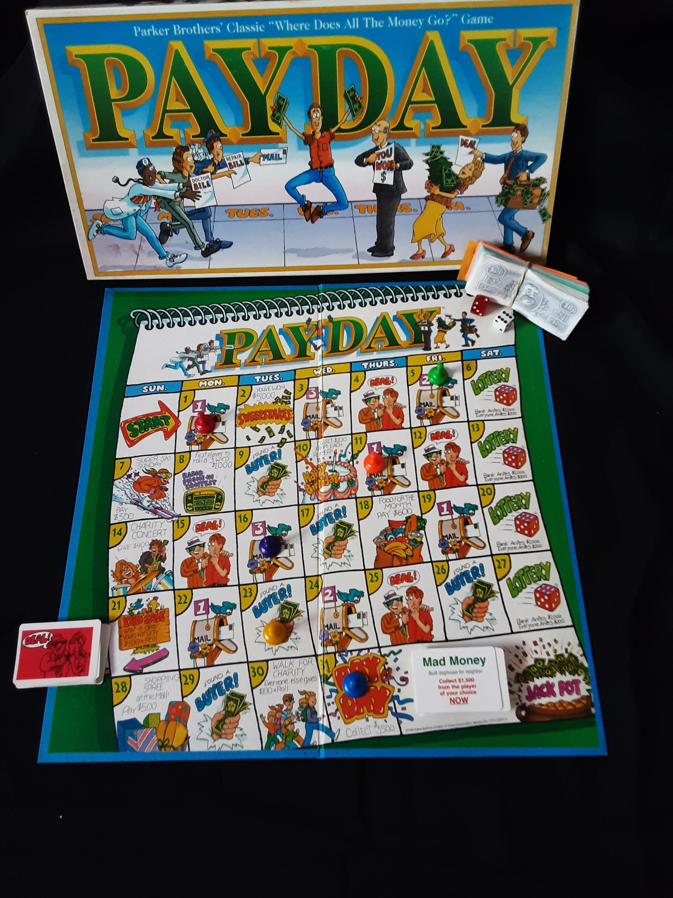 Vintage PayDay Brettspiel Sammler Familie Retro Kostenloser - Etsy.de