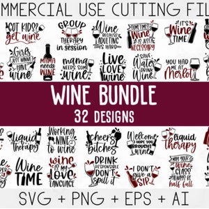 Pacchetto di citazioni sul vino in formato SVG, vino in formato SVG, bere in formato SVG, citazioni sul vino, bicchiere di vino in formato SVG, citazioni divertenti, sfacciate, detti sul vino, PNG, EPS, clipart, Cricut