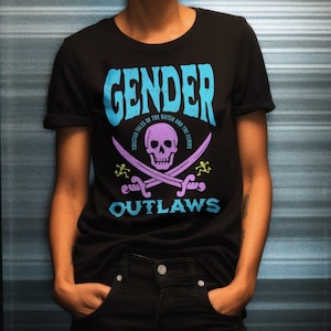 Copy of Gender Outlaw Tshirt, Queer Pride Tee, Gay Pride, Lesbian Shirt, Queer Shirt, Pride Month Tshirt, Queer Punk Shirt