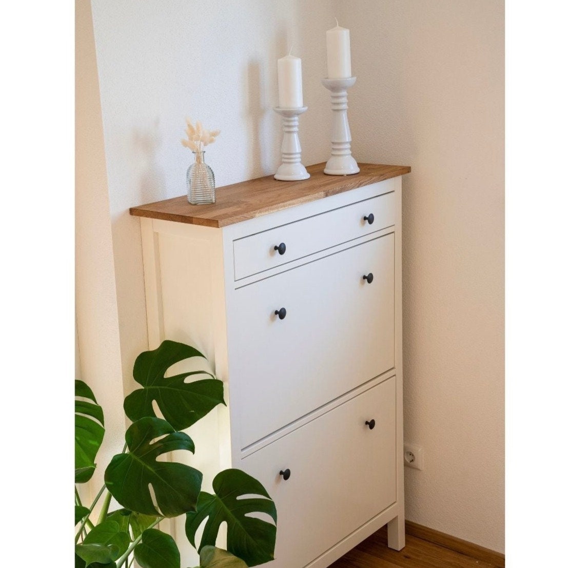 Ikea Hemnes Oak Wood Top Panel - Solid Wood Top Panel for Hemnes