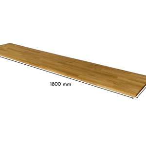 Ikea Besta Holzplatte aus Eichen/Buchenholz Deckplatte aus Massivholz für Besta Regal 180 x 41,4 x 1,9 cm Bild 4