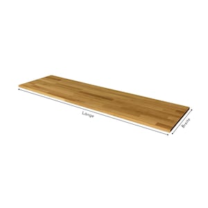 Freistellbild für die Holzplatten nach Maß aus Eichenmassivholz in Natur geölt von Omformo.