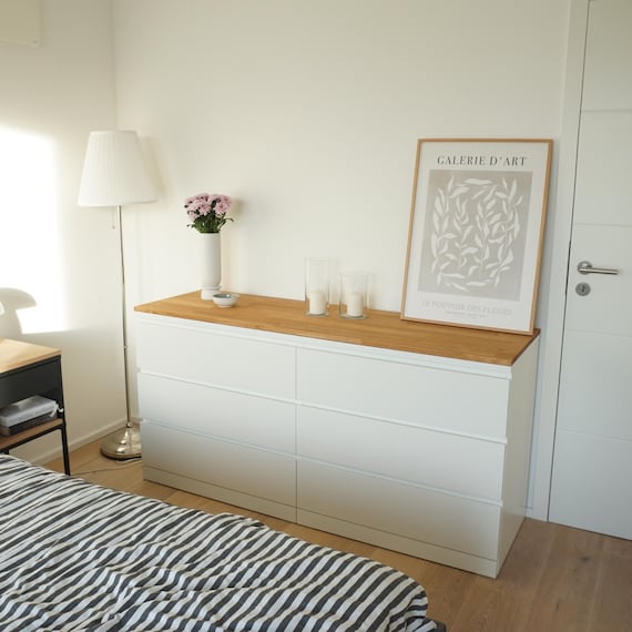 Ikea Malm Oak Wood Top Panel - Solid Wood Top Panel for Malm Chest of Drawers 160.4 X 48.2 X 1.9 Cm - Etsy Ikea Malm Oak Wood Top Panel - Solid Wood Top Panel for Malm Chest of Drawers 160.4 X 48.2 X 1.9 Cm - Etsy