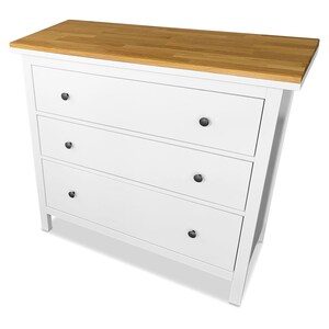 Ikea Hemnes Kommode mit 3 bzw. 6 Schubladen mit Holzplatte in Eiche Natur