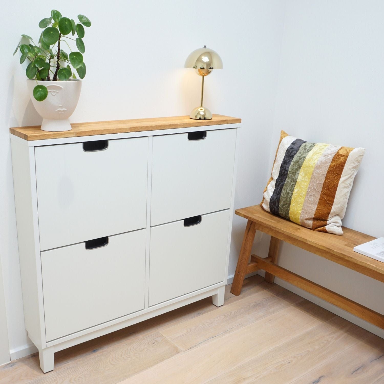 IKEA Ställ Wooden Top Made of Oak - Solid Wood Top Plate for IKEA Ställ Wooden Top Made of Oak - Solid Wood Top Plate for