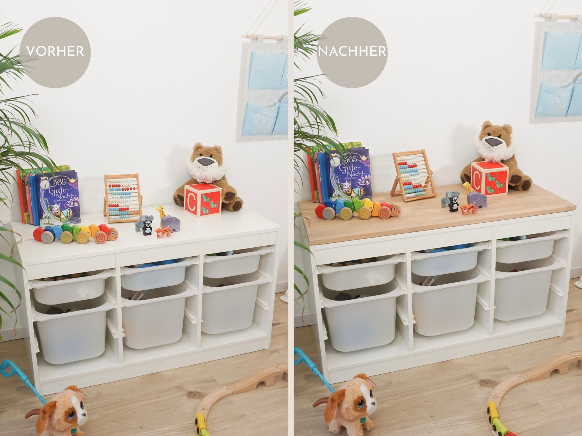 Toddler Closet Makeover + IKEA Trofast Storage Review – Two Paws