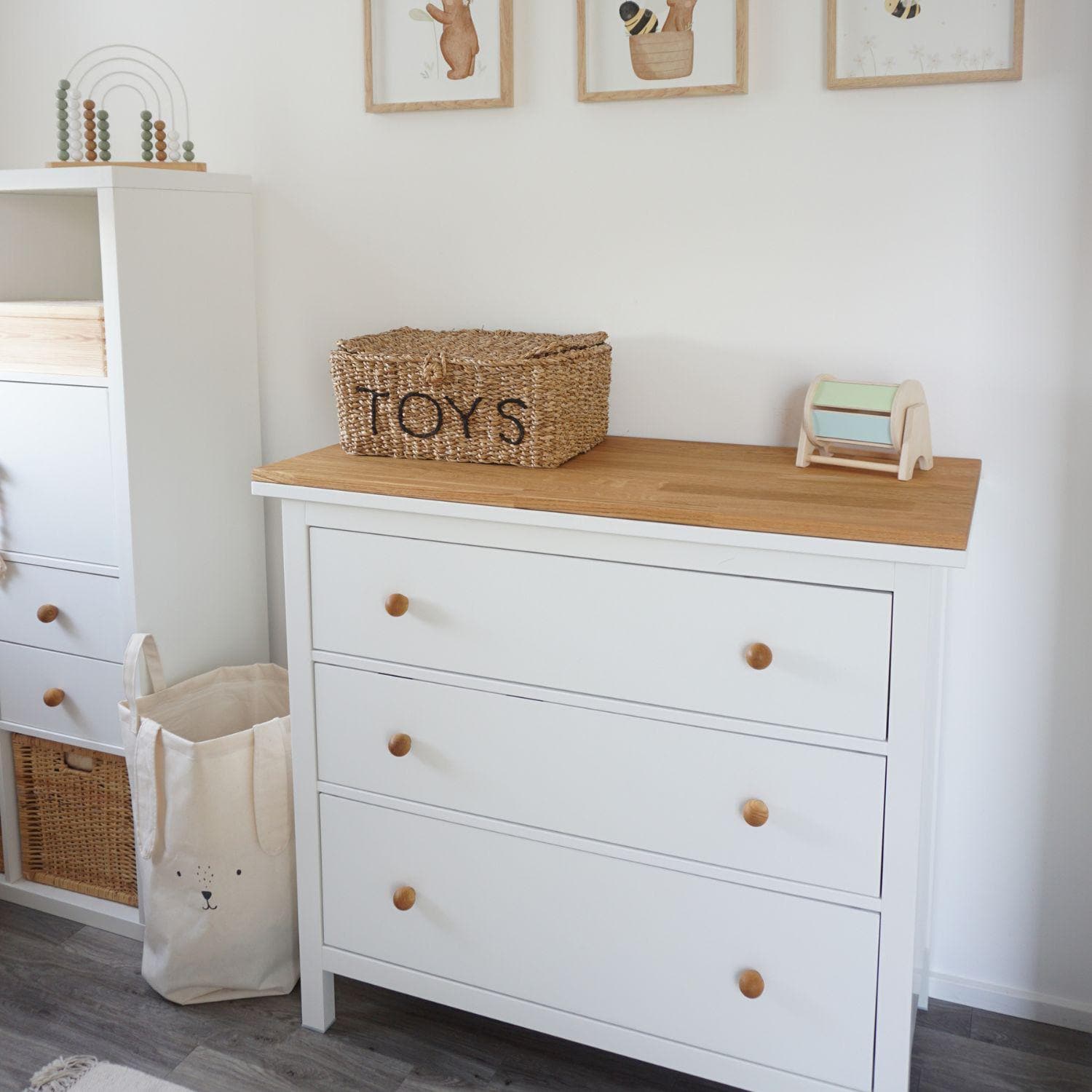 Ikea Hemnes Oak Wood Top Panel - Solid Wood Top Panel for Hemnes