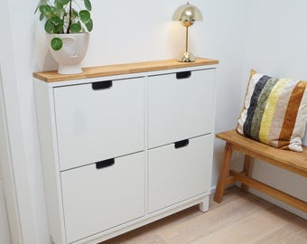 IKEA Ställ Oak Wood Top Panel - Solid Wood Top Panel for Ställ