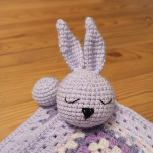 Super sweet baby blanket with bunny