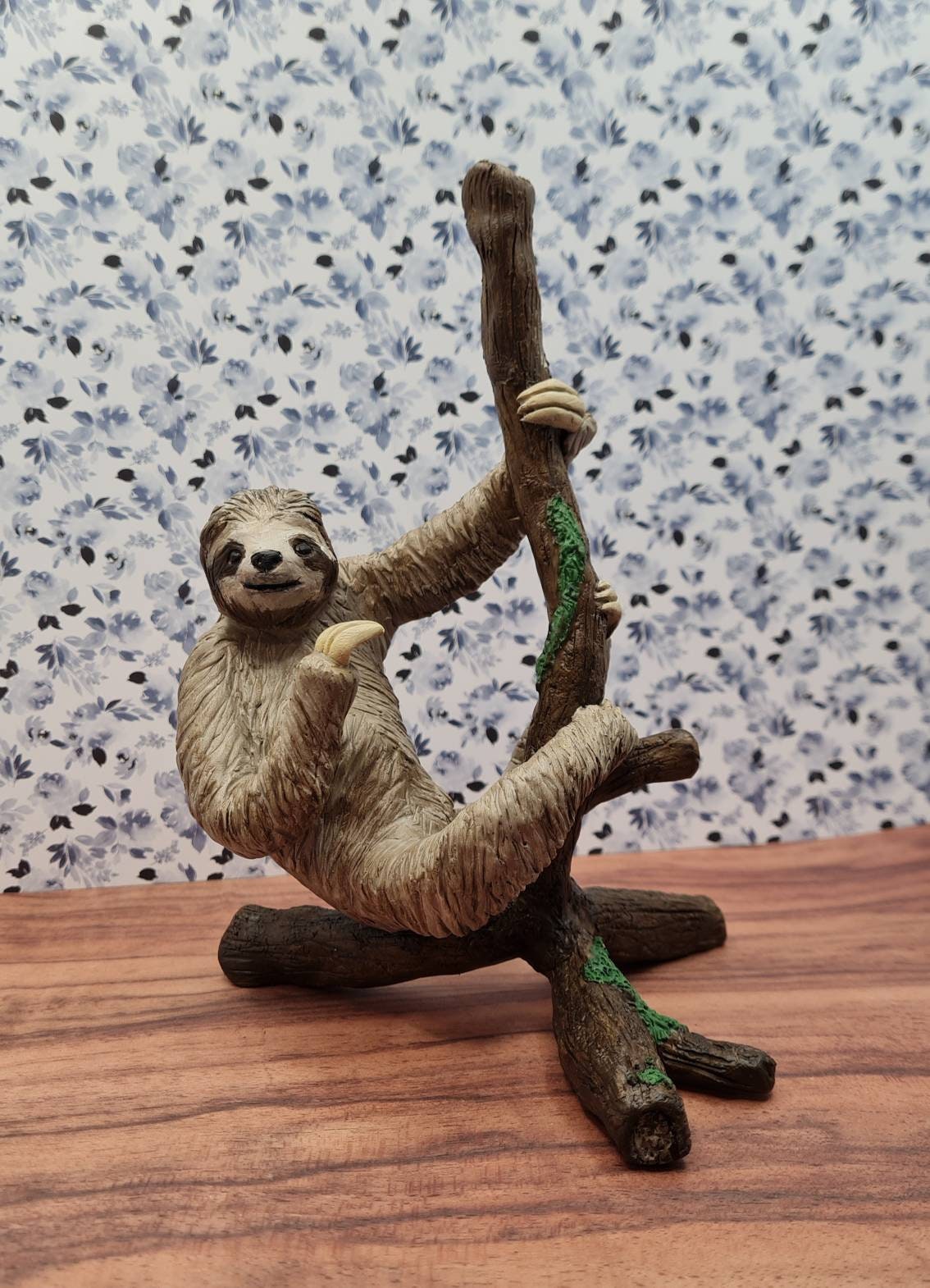 Sloth Doing Yoga in Lotus Pose / Statue Lawn Fountain Figurine