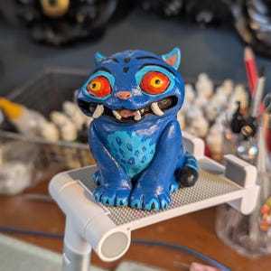 K-pop demon hunters derpy tiger model clay cute clay figure gift for her music lover