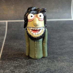 Handmade Muppets Crazy Harry Polymer Clay Desk Buddy