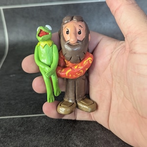 Jim Henson & Kermit Polymer Clay Figurine - Muppets Nostalgia