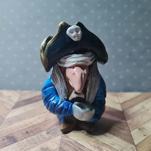 Labyrinth Goblin King Figurine: Handmade Polymer Clay Desk Decor