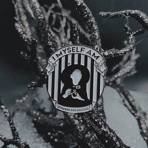 I Myself | Beetlejuice enamel pin