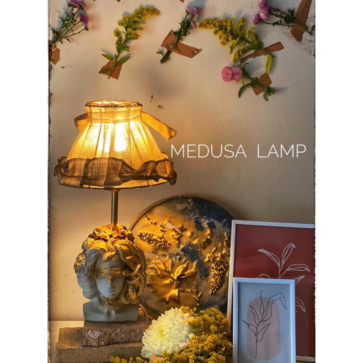 Medusa Lamp - Etsy