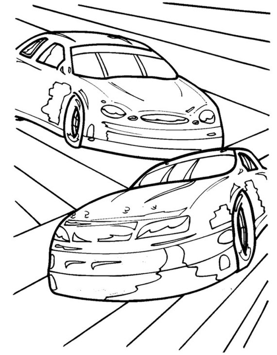 race car coloring pages vroom vroom 25 pages etsy