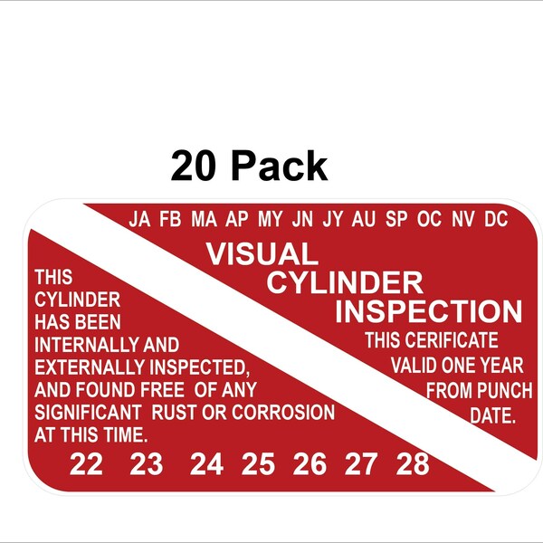 Inspection Stickers Etsy