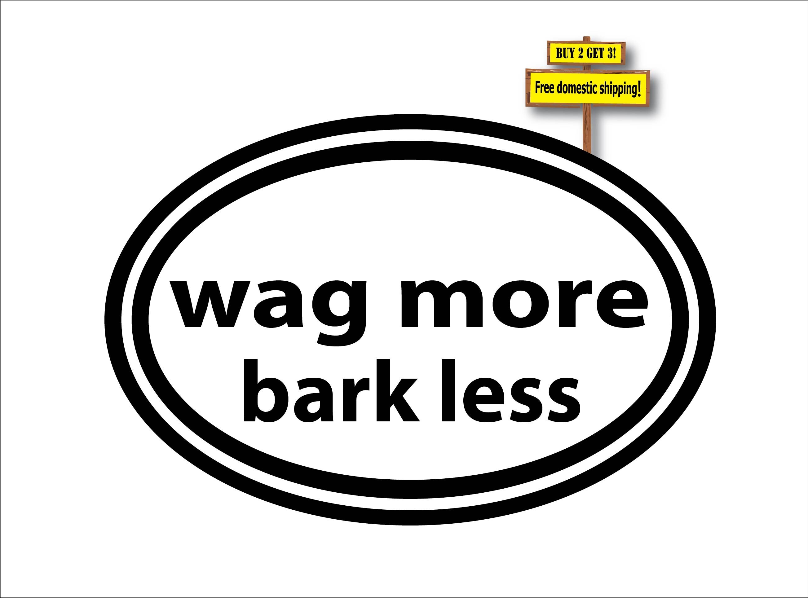 Wag more bark less top