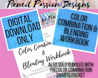 Color Combination & Blending Workbook - FULLY INTERACTIVE!