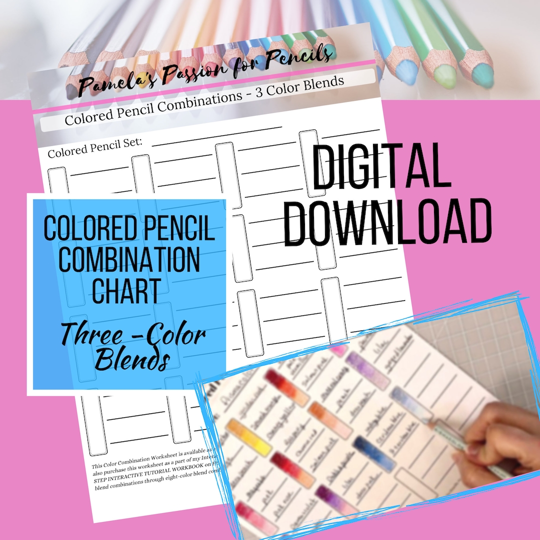 EASY: Learn Your Prismacolor 150 Colored Pencil Set With Worksheets for  Tones & Shades Lisa Brando 