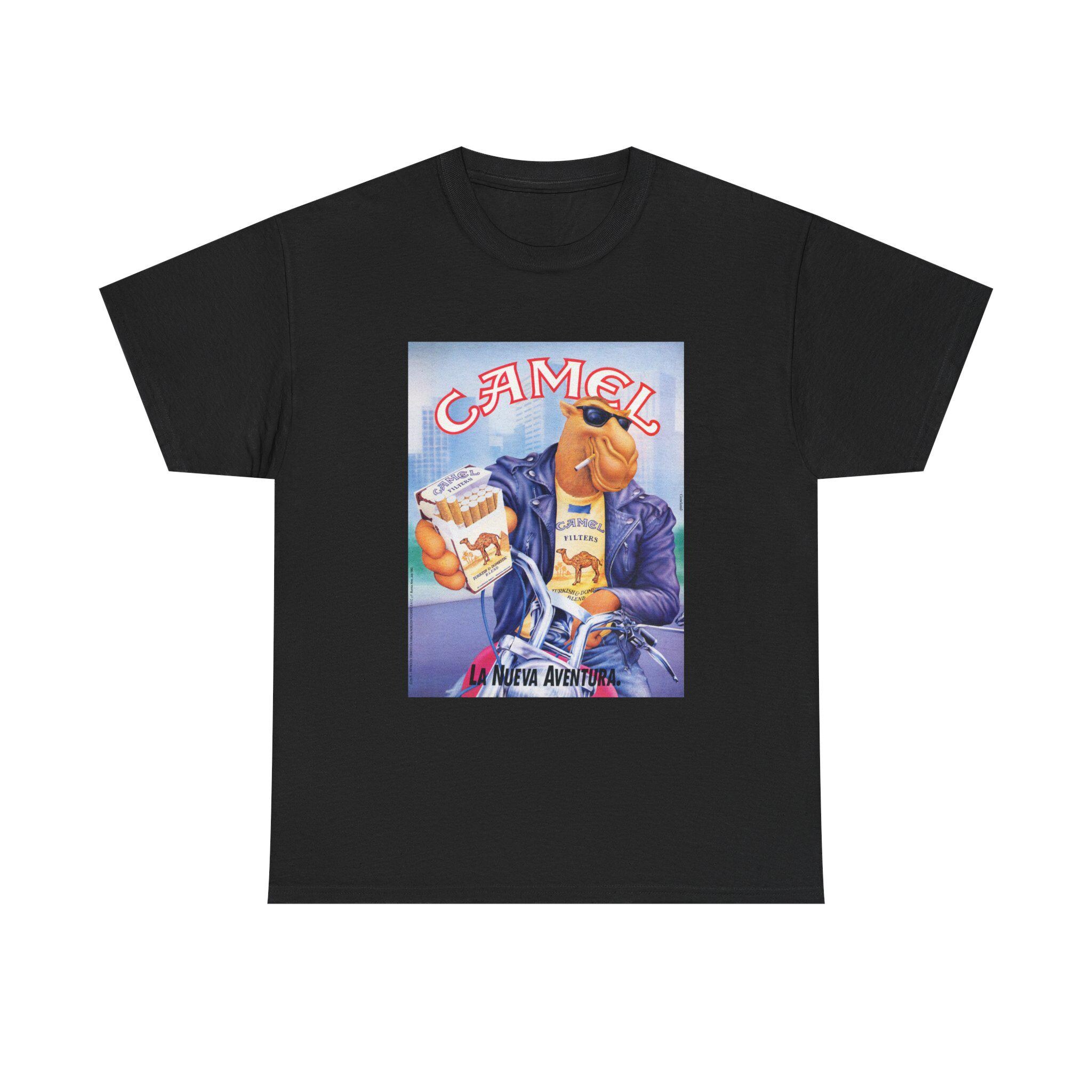 1992s CAMEL old joe print Tee USA