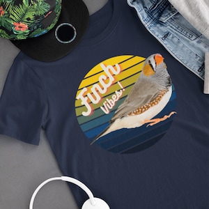 Camiseta con vibraciones de pinzones cebra, camiseta de pinzones para mascotas, camisas de propietario de pinzones, camisetas cómodas para amantes de los pinzones, diseño de pinzones cebra para regalo de amante de las aves
