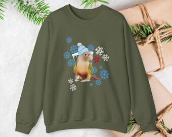 Pineapple Conure Sweatshirt GCC Conure Mom Gift Green Cheek Conure Pullover Bird Lover Gift Conure Owner Gift Parrot Mom Sweatshirt