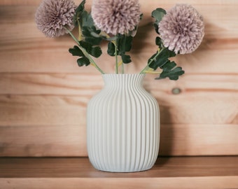 NEW! Vase / decorative vase / 3D print “Tjugo” / pampas grass / dried flowers / decoration / eucalyptus / bouquet / gypsophila