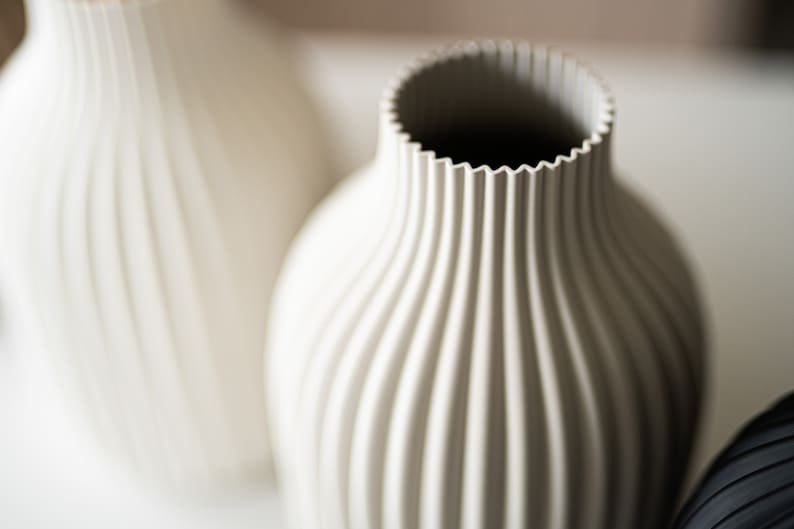 NEW Vase / decorative vase / 3D print Torm / pampas grass / dried flowers / decoration / eucalyptus / bouquet / gypsophila image 8