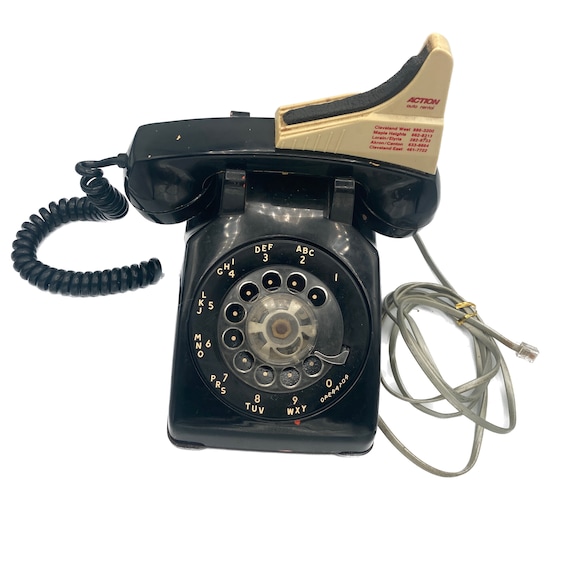 Action Rental X Northern Telecom Rotary Phone With Shoulder Rest
