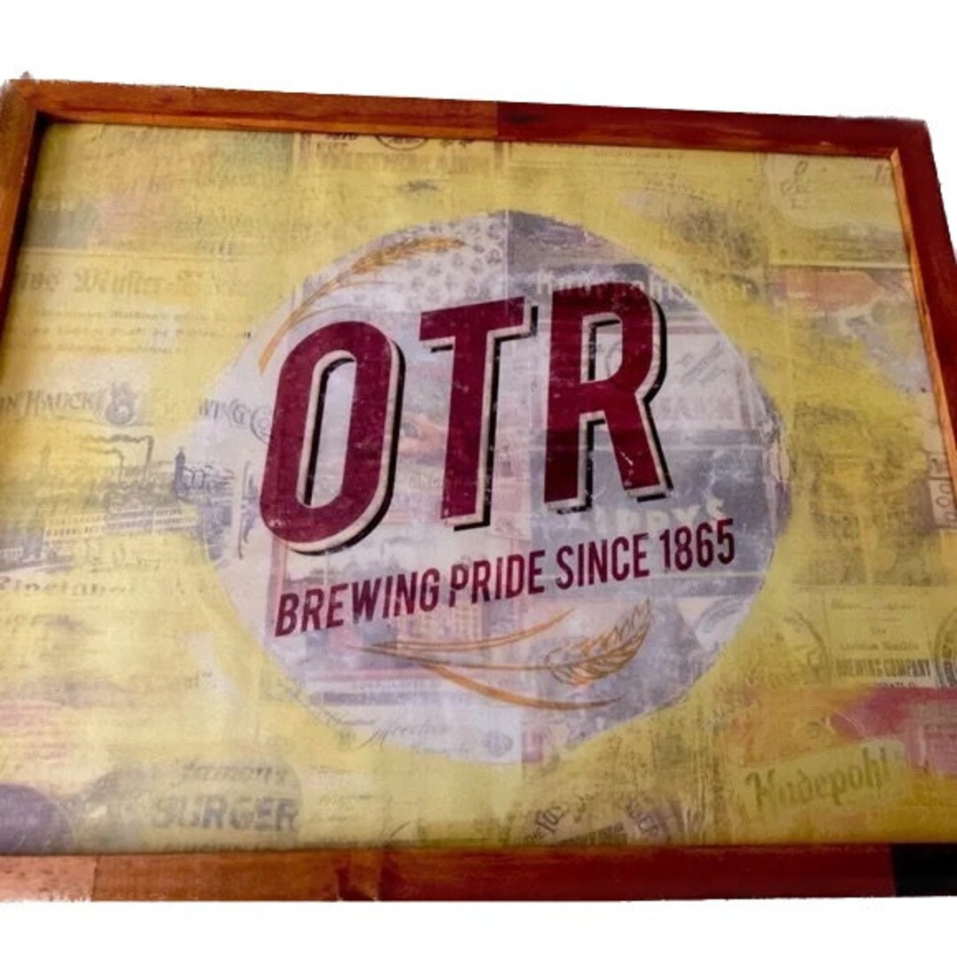 Over the Rhine OTR Cincinnati Brewing Print Framed Etsy